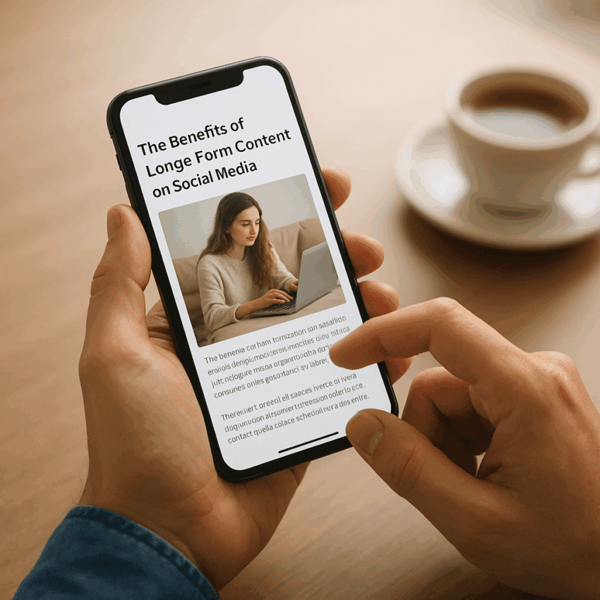 The Benefits of Long-Form Content on Social Media
