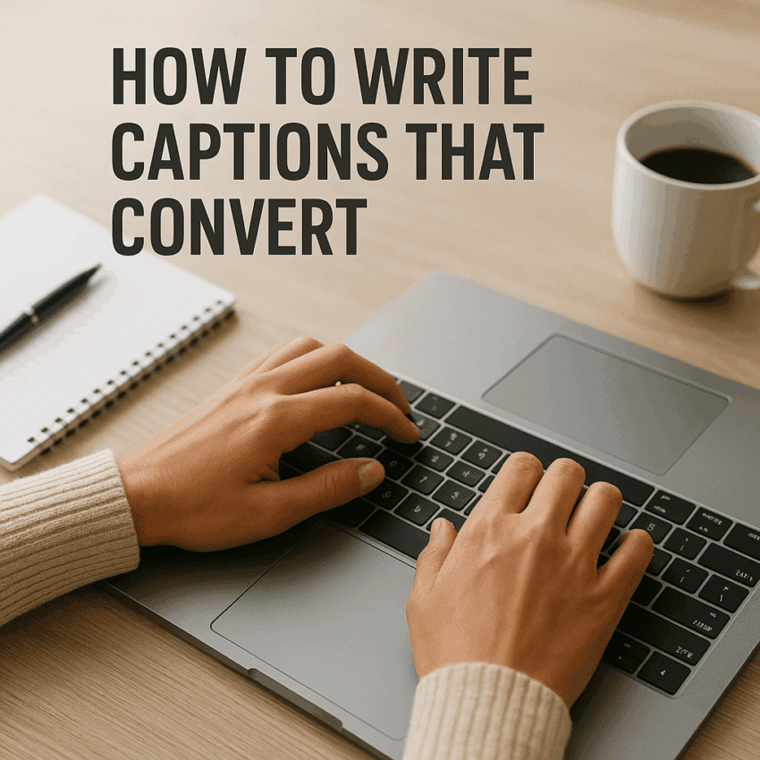 How to Write Captions That Convert