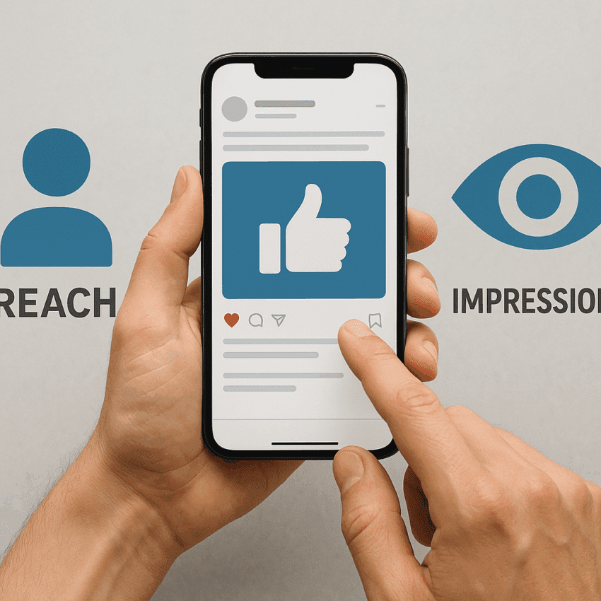 The Difference Between Reach and Impressions