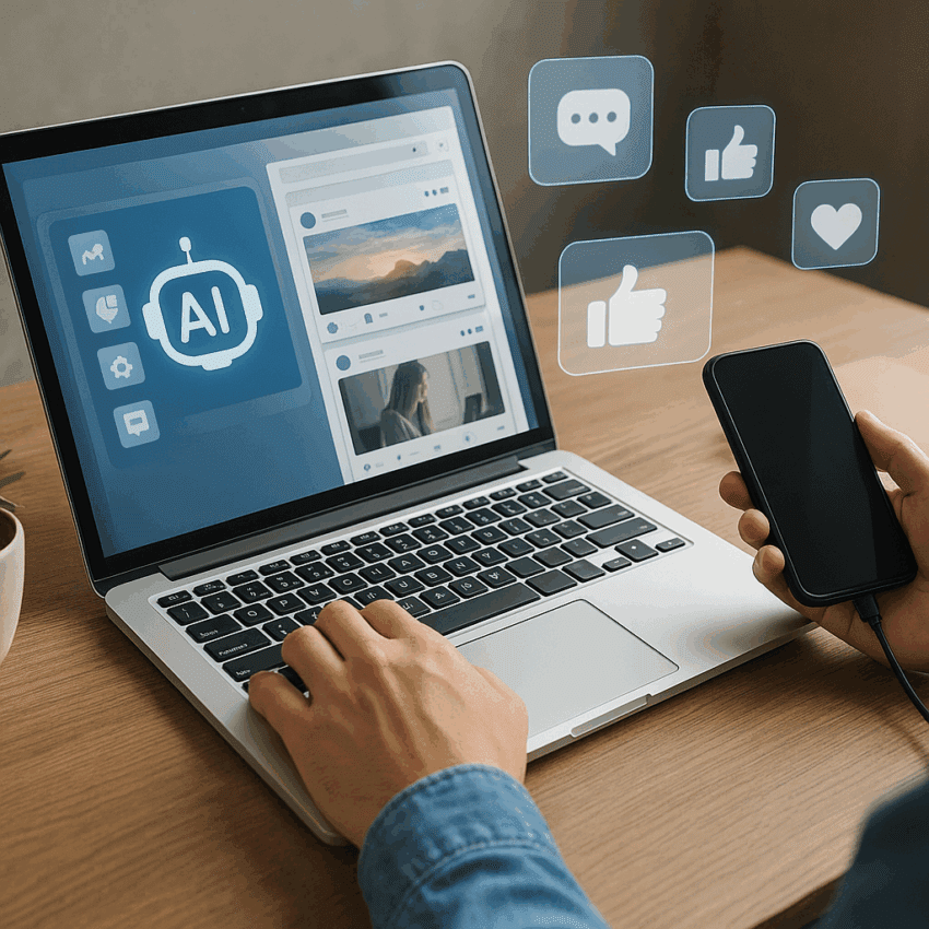 How to Use AI Tools for Social Media Management