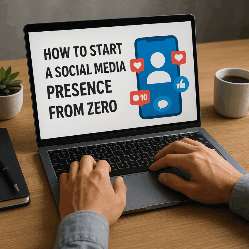 How to Start a Social Media Presence From Zero