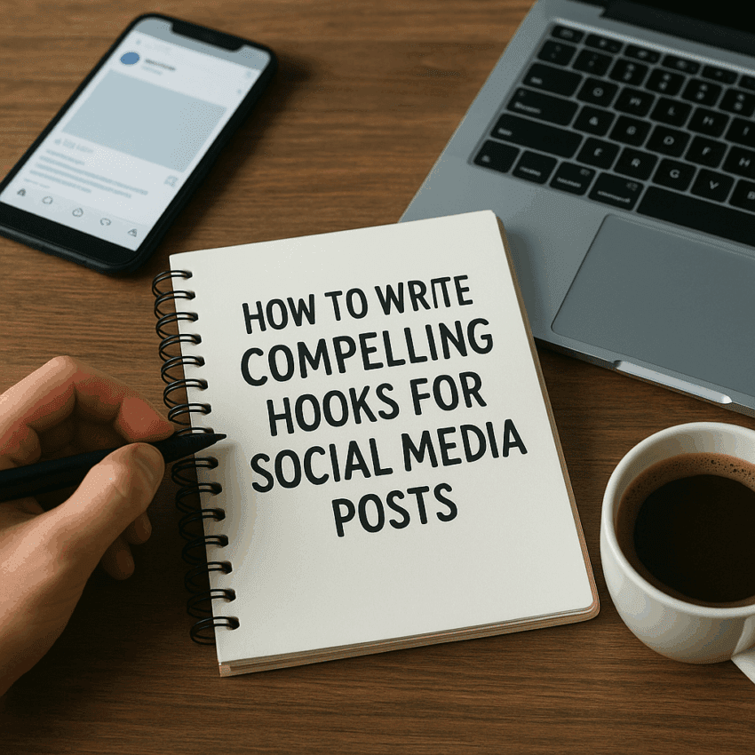 How to Write Compelling Hooks for Social Media Posts