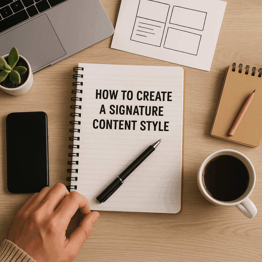 How to Create a Signature Content Style