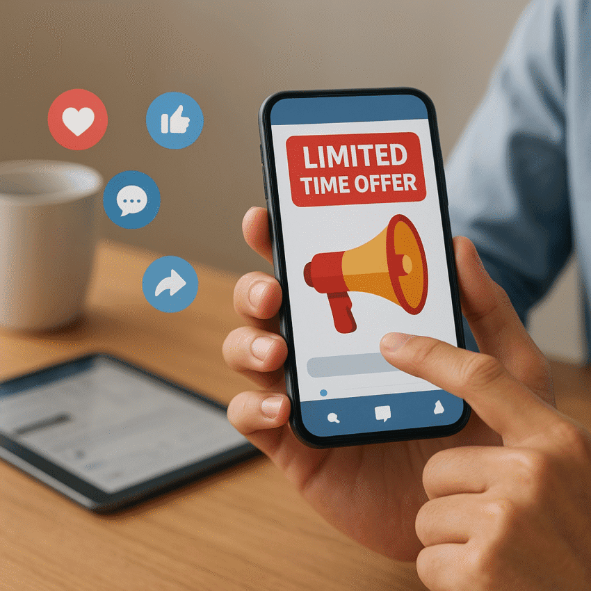 How to Use Limited-Time Offers on Social Media