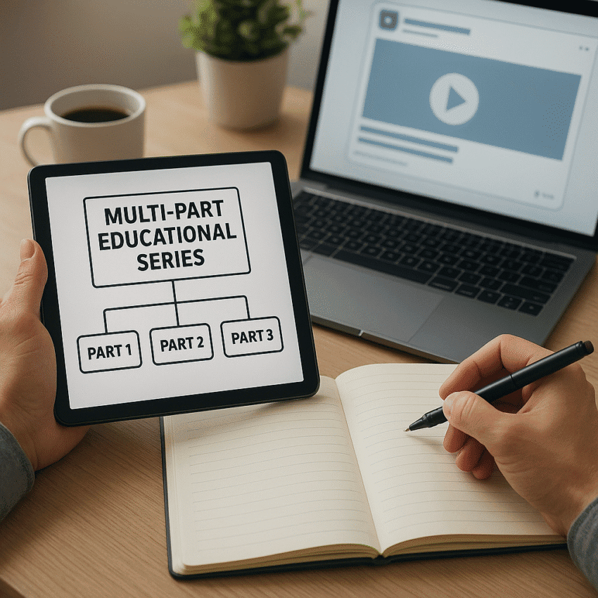 How to Create Multi-Part Educational Series